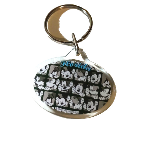 Florida Disney Keychain Mickey Mouse Acrylic - Picture 2 of 3